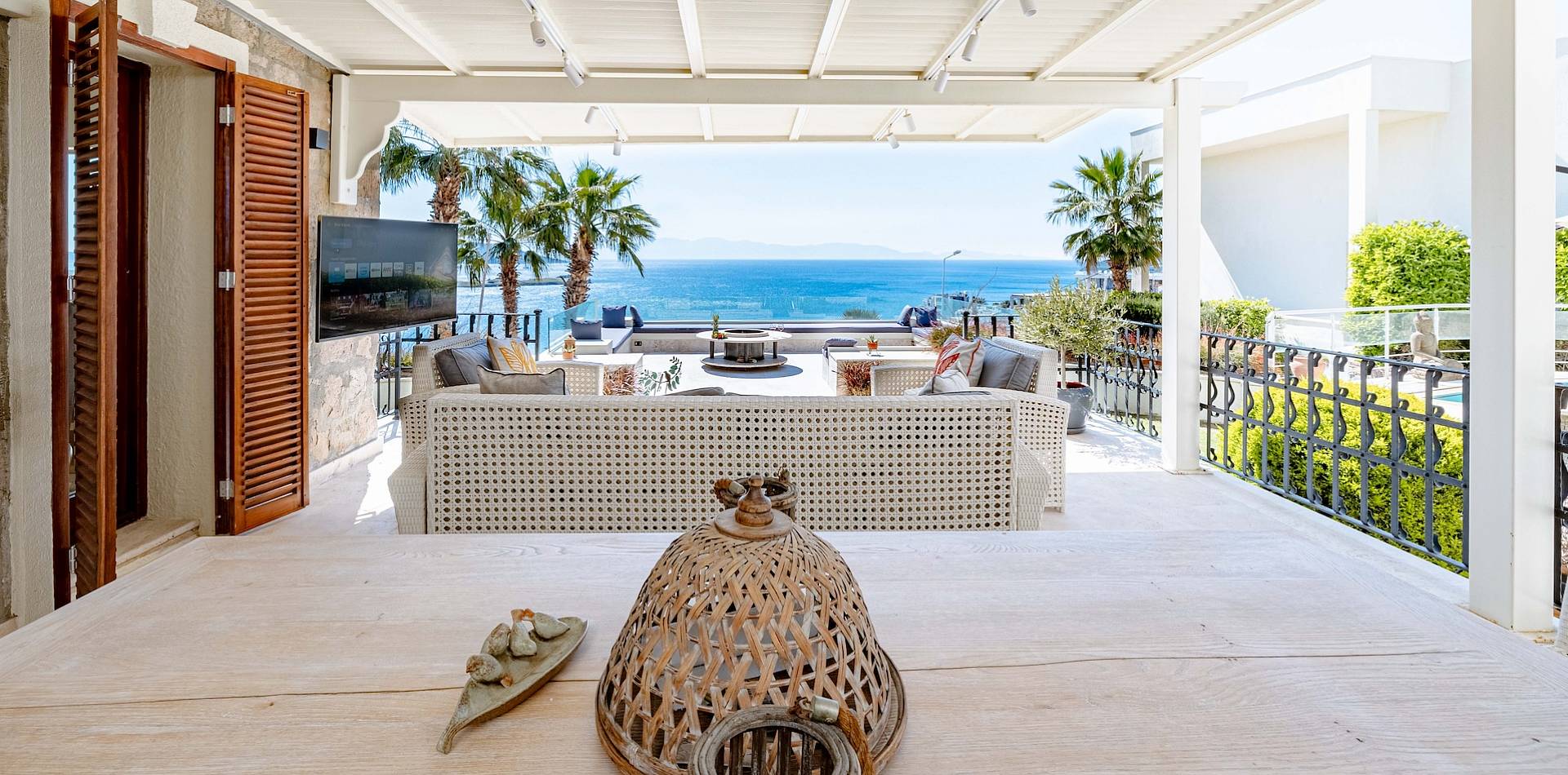 Enjoy your stay in Bodrum with sea views, comfort, and space.